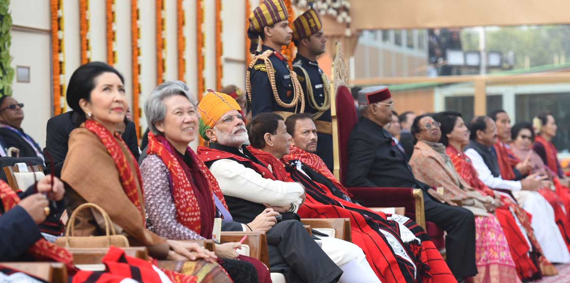 10 आसियान देशों के प्रमुख रहे गणतंत्र दिवस समारोह के मुख्य अ... - CG Sandesh