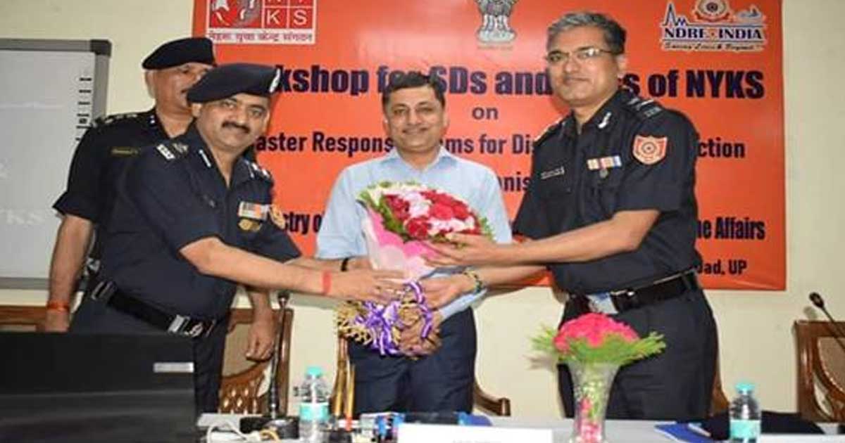 एनवाईकेएस, एनडीआरएफ के सहयोग से आपदा जोखिम में कमी के लिए आप... - CG Sandesh