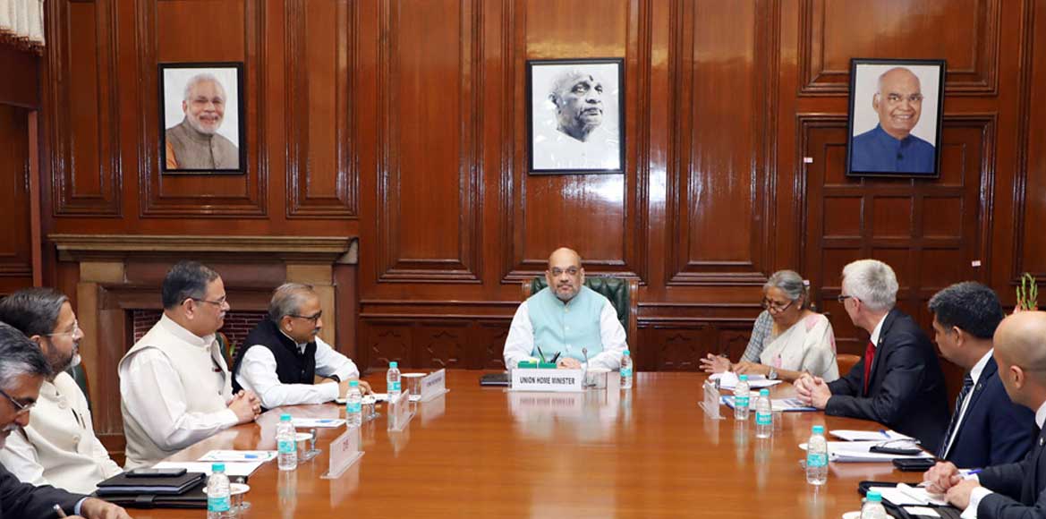 इंटरपोल महासचिव ने केन्द्रीय गृह मंत्री से मुलाकात की, आतंक ... - CG Sandesh