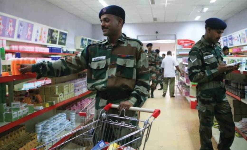 सैन्य कैंटीनों में नहीं बिकेगा विदेशी सामान, आयातित शराब पर ... - CG Sandesh