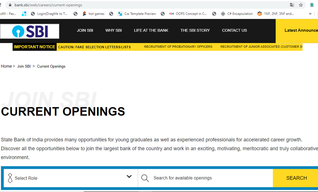 SBI में 2000 के पदों के लिए निकली बंपर वैकेंसी, जल्दी करें अ... - CG Sandesh