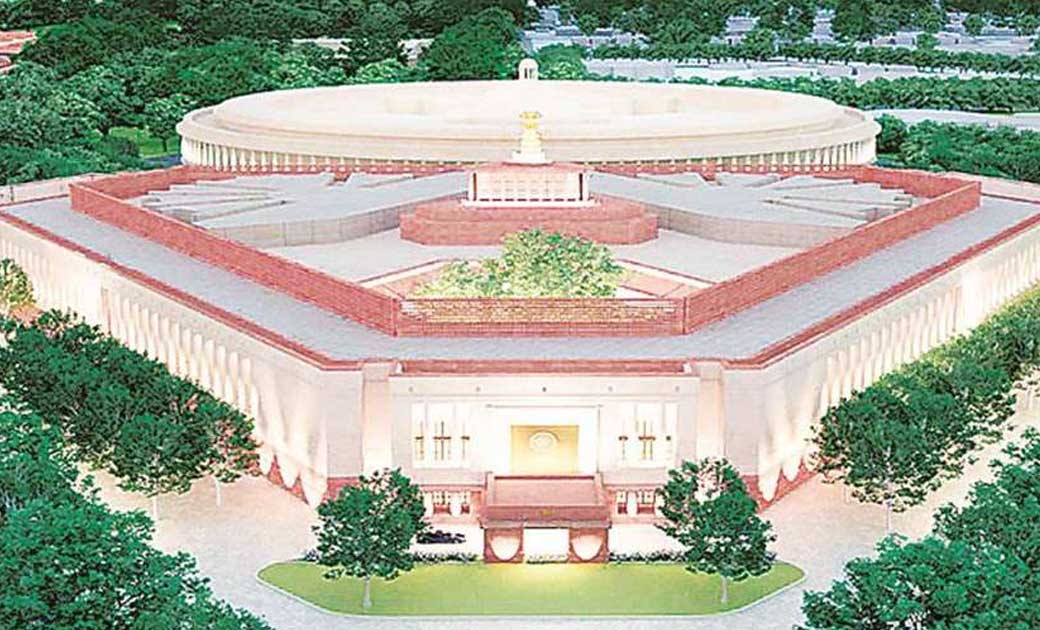 प्रधानमंत्री ने नए संसद भवन का शिलान्यास किया - CG Sandesh