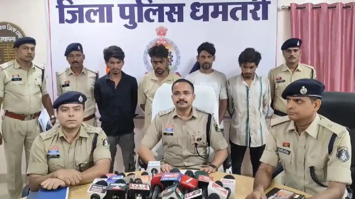 480 किलो गांजा के साथ 5 तस्कर गिरफ्तार  - CG Sandesh
