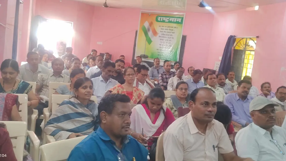 बीआरसी कार्यालय सरायपाली में एस एन ए प्रशिक्षण का आयोजन - CG Sandesh