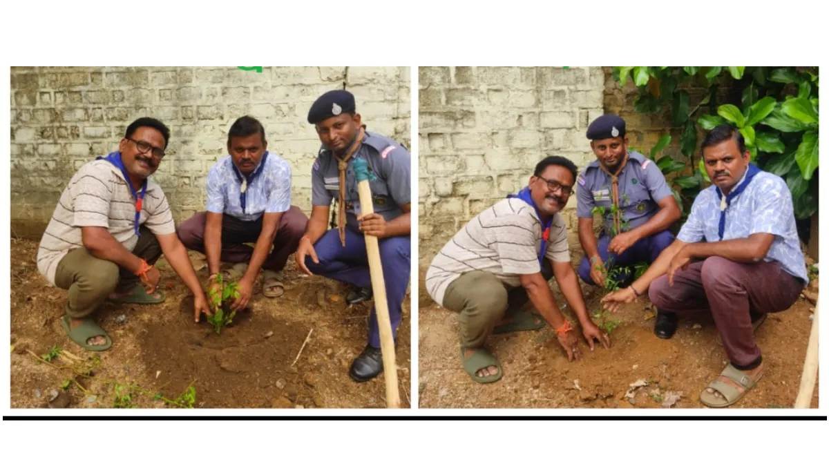 सरायपाली : विश्व पर्यावरण दिवस पर "एक पेड़ मां के नाम" पर का... - CG Sandesh