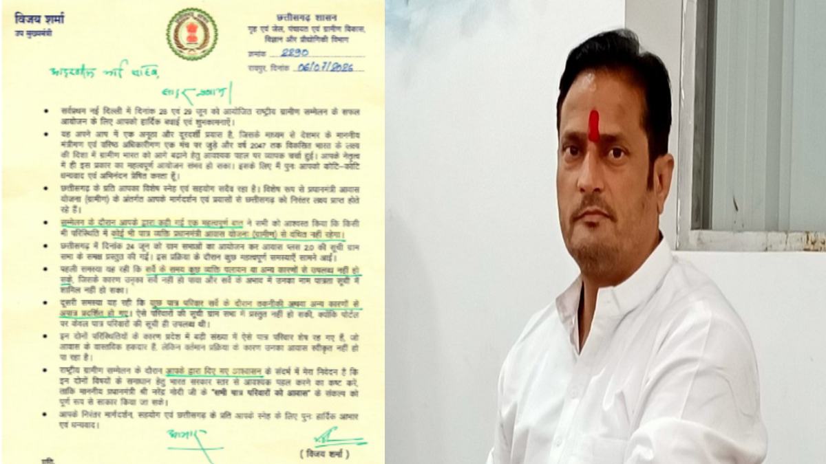 PM आवास योजना पर कांग्रेस का भाजपा पर हमला, दावों और हकीकत प... - CG Sandesh