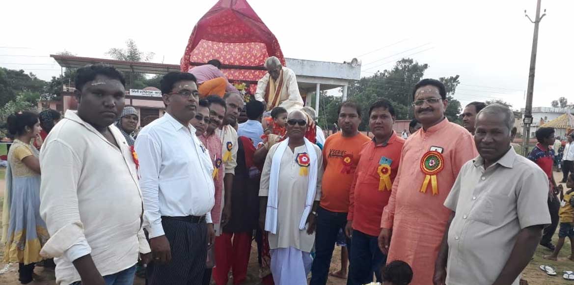 बंसूला में धूमधाम के साथ निकली गई बहूडा रथ यात्रा 