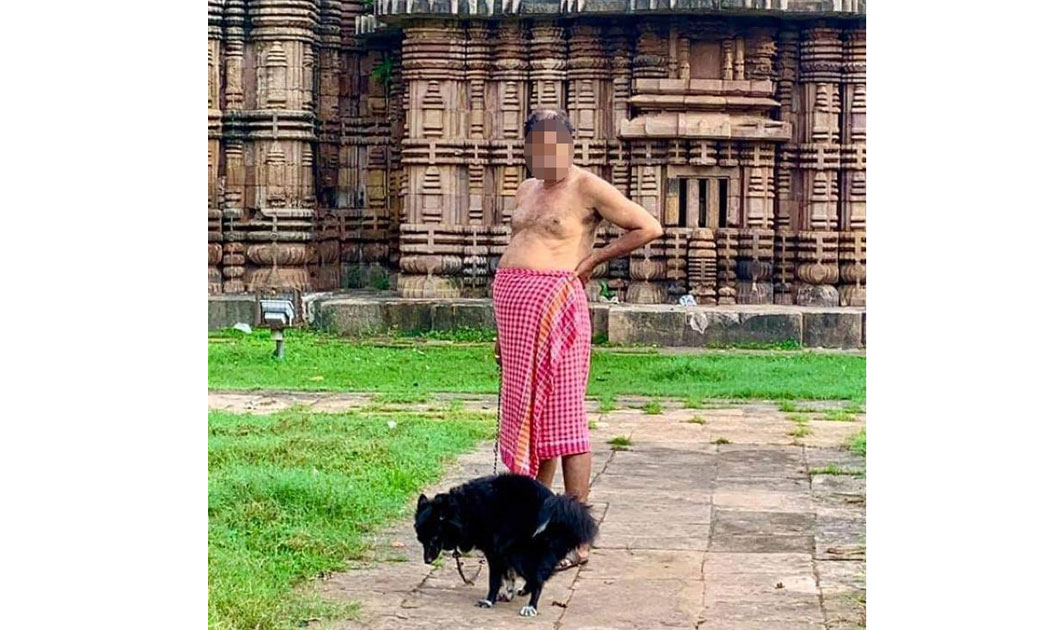 ओडिशा: महादेव मंदिर में कुत्ते को घुमाना शख्स को पड़ा महंगा,... - CG Sandesh