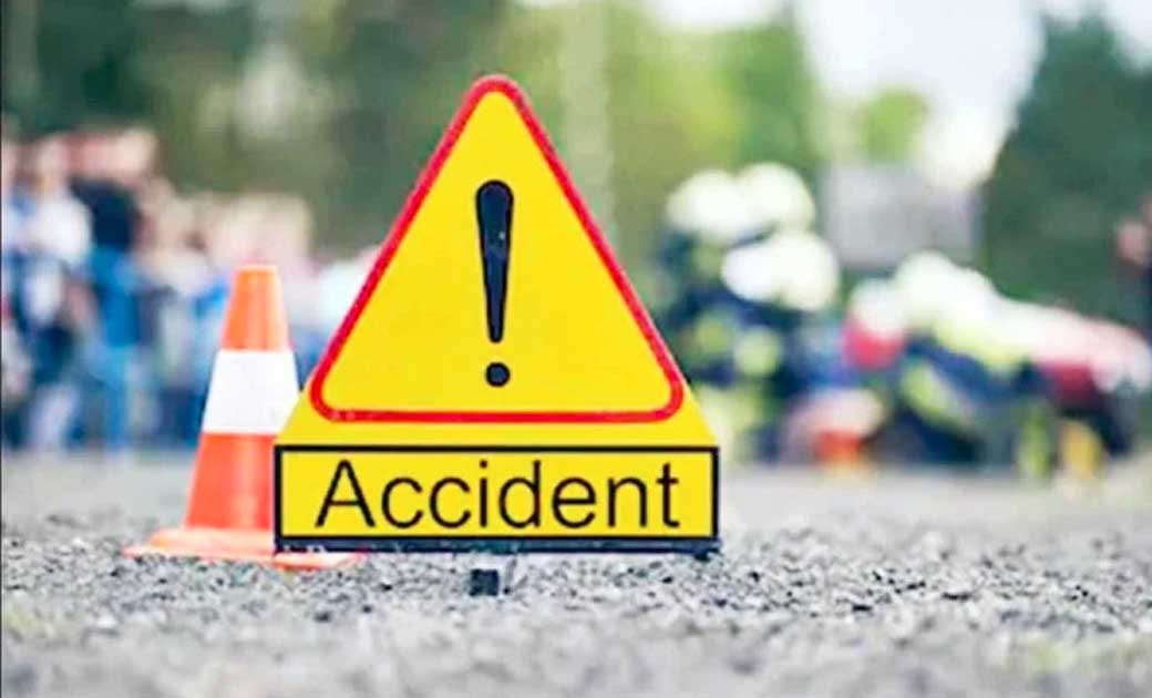 छिबर्रा में सड़क हादसे से एक मोटरसायकल चालक की मौत.