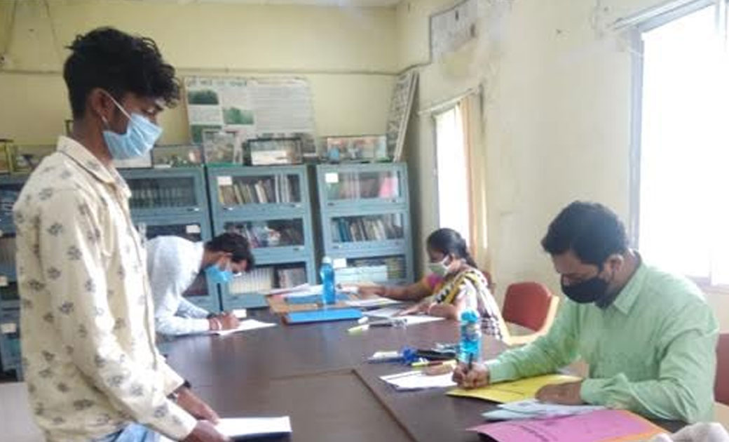 वेटनरी पाॅलीटेक्निक में प्रवेश के लिए दस्तावेज सत्यापन - CG Sandesh