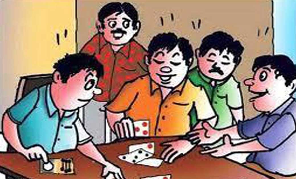 6 जुआरियो के विरुद्ध मामला दर्ज 