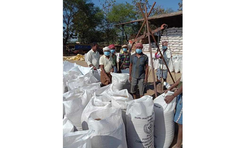 महासमुंद : धान खरीदी केंद्र तक पहुंच रहे पर्याप्त बारदाने - CG Sandesh