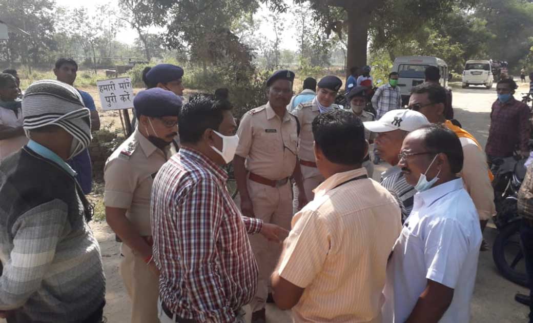 कार्यवाही नहीं होने के कारण आगामी 4 दिसम्बर को नेशनल हाईवे 5... - CG Sandesh