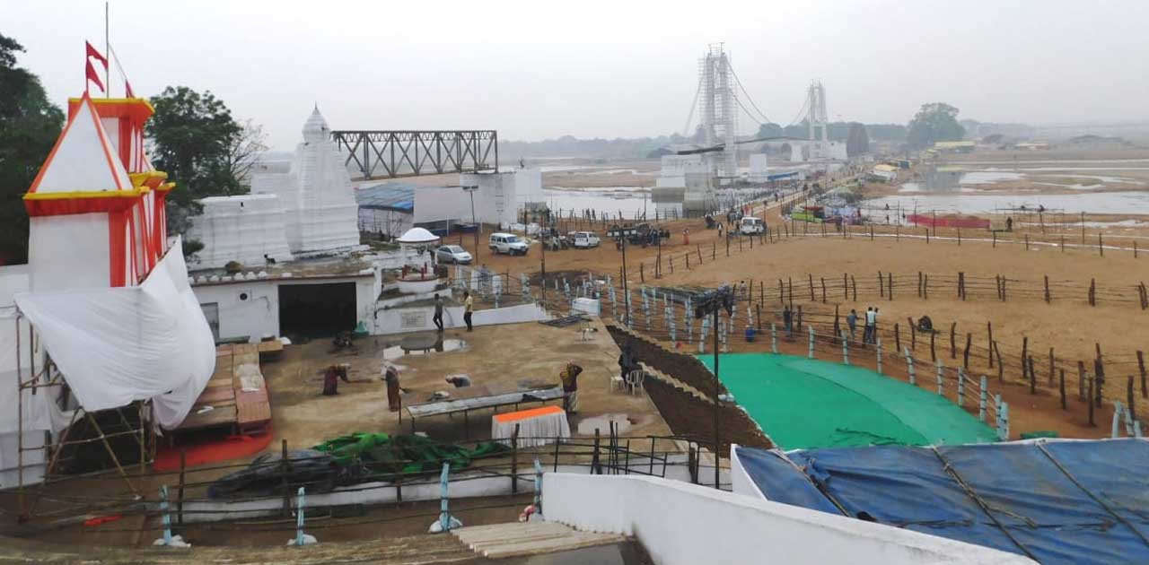राजिम माघी पुन्नी मेला की तैयारी अंतिम चरण पर 