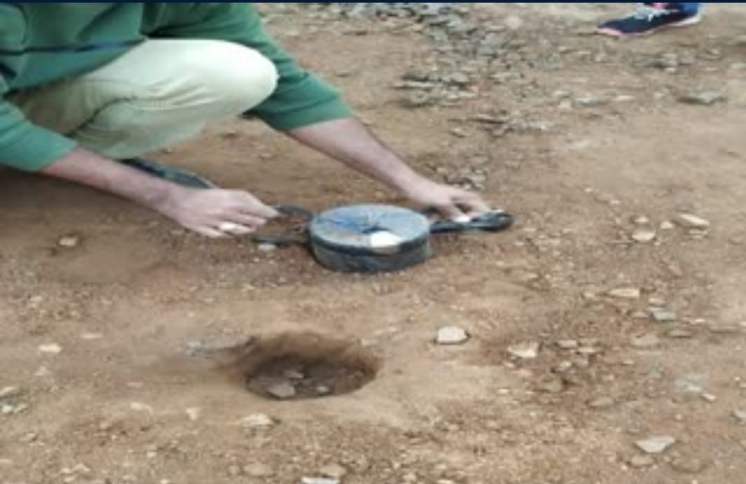 सुरक्षाबल ने एक बार फिर नक्सलियों ने नापाक इरादों पर पानी फेर दिया है.