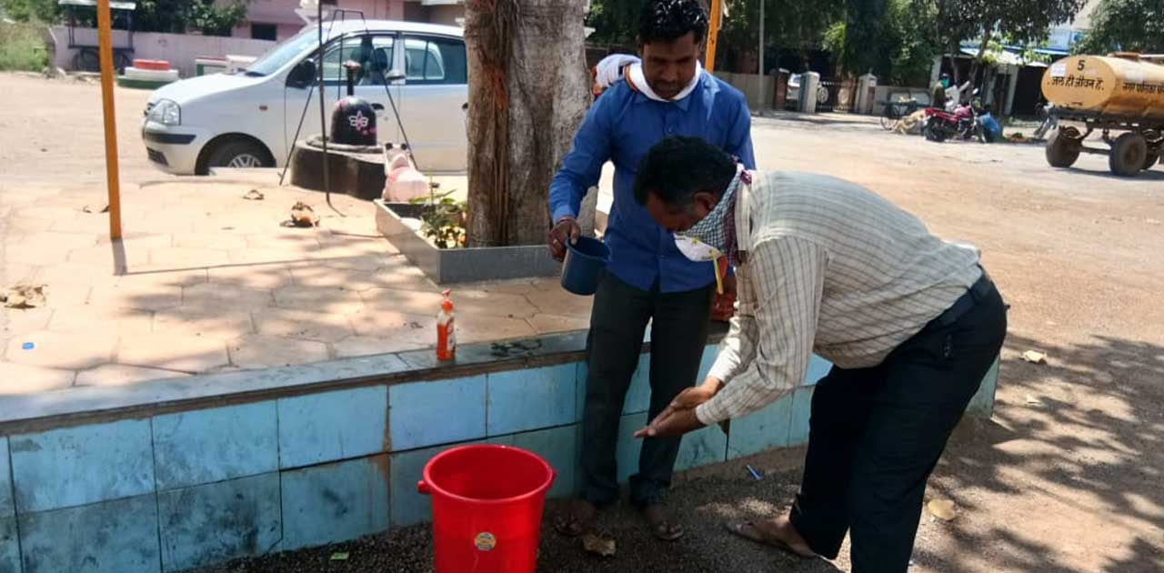 बलौदाबाजार सहित नगरीय निकायों में सार्वजनिक हैंडवाश की सुविध... - CG Sandesh