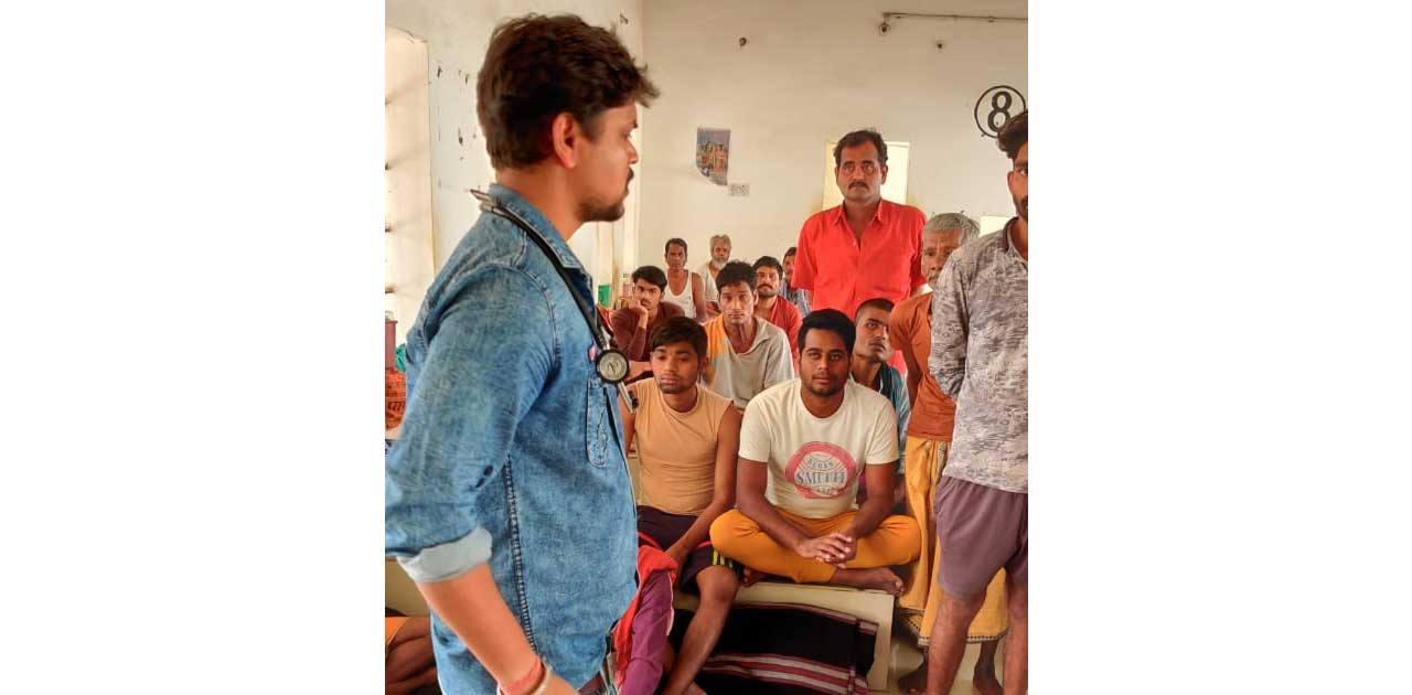 जेल में बंद कैदियों का स्वास्थ्य परीक्षण - CG Sandesh