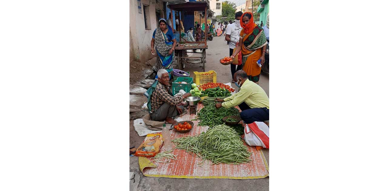 भैंसा पसरा सब्जी मार्केट बंद, लोगों की सुविधा  के लिए नगर के... - CG Sandesh