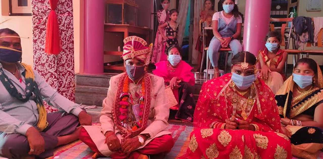 शादी के आर्थिक खर्चों को कम करता लॉक डाउन, बागबाहरा तहसील मे... - CG Sandesh
