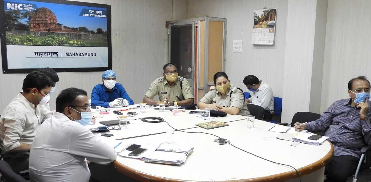 मुख्यमंत्री भूपेश बघेल की ने ली कलेक्टर्स काॅन्फ्रेंस  - CG Sandesh