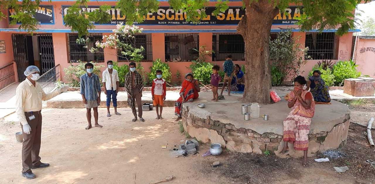 क्वारंटीन वालों के लिए पंचायत प्रतिनिधियों के साथ काम करेगा ... - CG Sandesh
