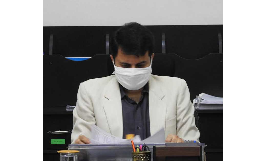 कलेक्टर ने मास्क लगाने और सोशल डिस्टेंसिंग का पालन करने की क... - CG Sandesh