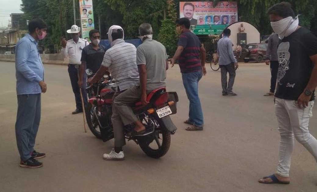 लाॅकडाउन में तीनों नगरीय सीमा क्षेत्र में जिला और पुलिस प्रश... - CG Sandesh