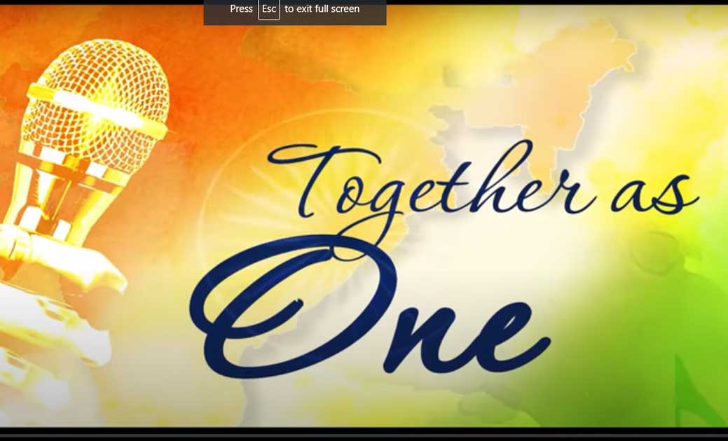 एआर रहमान के 'Together As One' सॉन्ग के लिए साथ आए 65 सिंगर्... - CG Sandesh