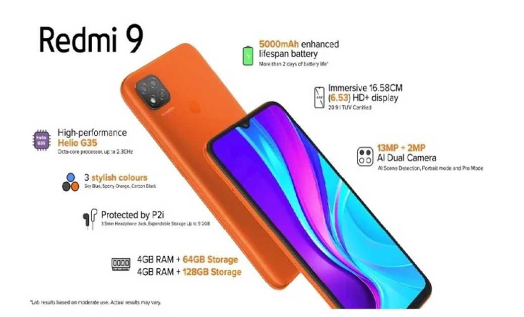 Redmi 9 भारत में हुआ लॉन्च, मिलेगी 128 जीबी तक की स्टोरेज और... - CG Sandesh