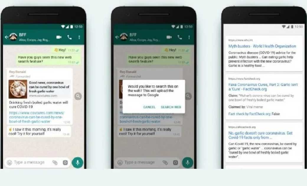 WhatsApp ने एक खास फीचर लॉन्च किया है जिसमें फेक न्यूज फैलने... - CG Sandesh