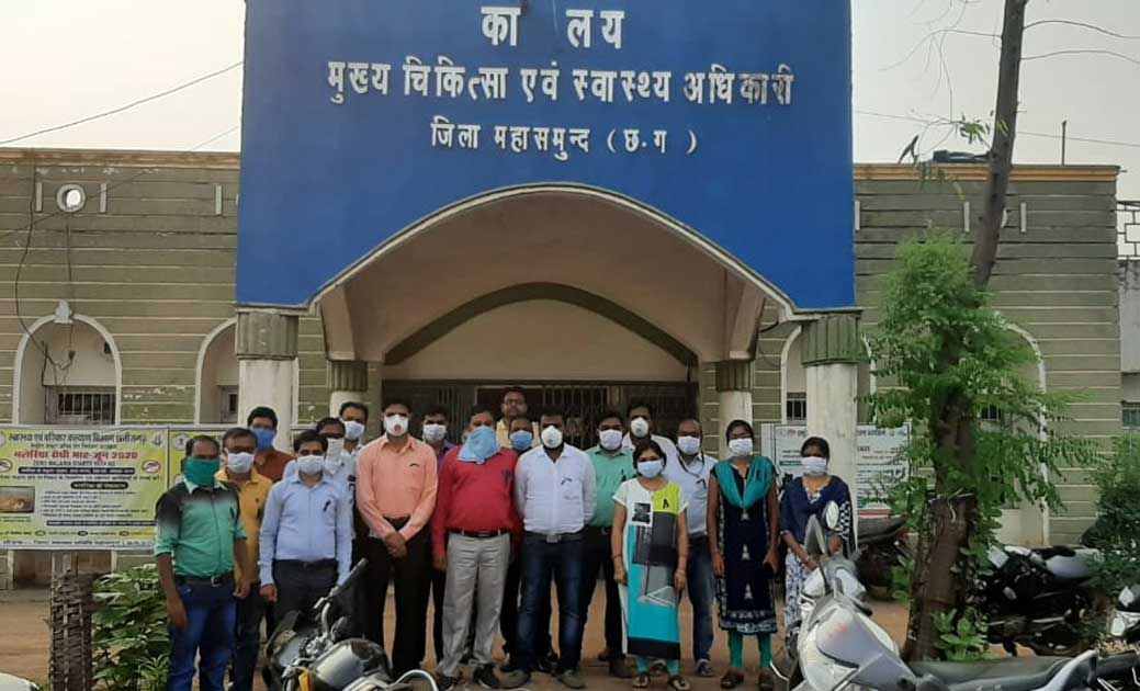 मांग पूर्ती को लेकर एन.एच.एम कर्मचारियों की 19 से अनिश्चित क... - CG Sandesh