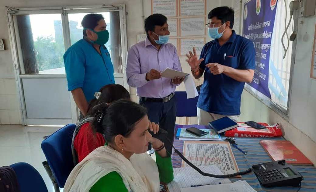 जल्द स्वास्थ्य लाभ के लिए कंट्रोल रूम से निरंतर संपर्क बनाए ... - CG Sandesh