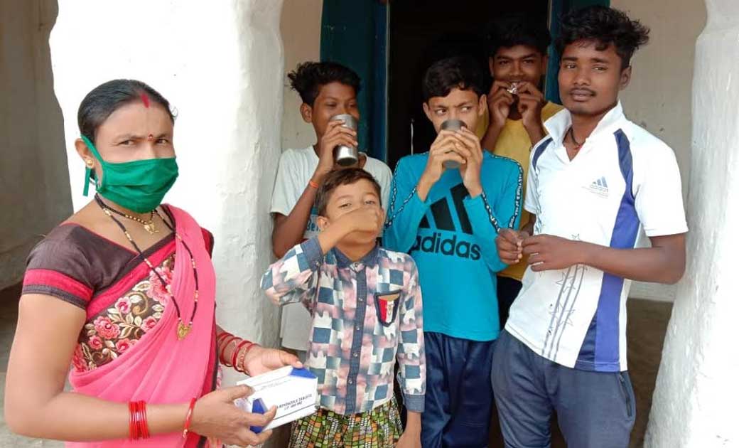 ग्रामीण क्षेत्रों में एल्बेन्डाजोल खिलाने का अंतिम दिन आज, क... - CG Sandesh