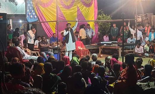 लाफिंग खुर्द झाकी कार्यक्रम में मुख्य अतिथि के रूप में पहुचे... - CG Sandesh