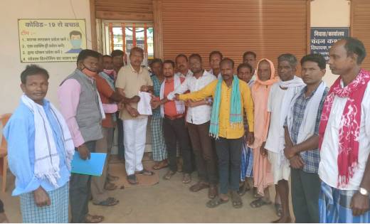 माहरा समाज ने विधायक से की भवन निर्माण की मांग - CG Sandesh