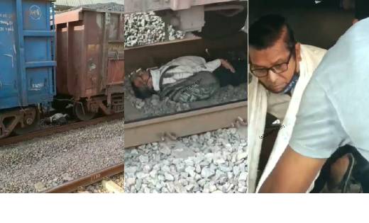बलौदाबाजार : ऊपर से गुजरे मालगाड़ी के18 डिब्बे, फिर भी नहीं ... - CG Sandesh