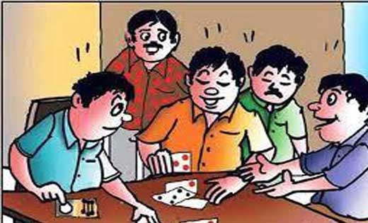 तुमगांव :  काट पत्ती नामक जुआ खेलते 02 जुआरी गिरफ्तार.
