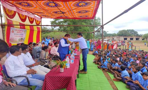 विधायक चंदन कश्यप ने किया ग्रामीण स्तरीय खेल कूद प्रतियोगिता... - CG Sandesh