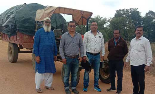 महासमुंद :  बसना मंडी क्षेत्रांतर्गत धान का अवैध परिवहन करते... - CG Sandesh