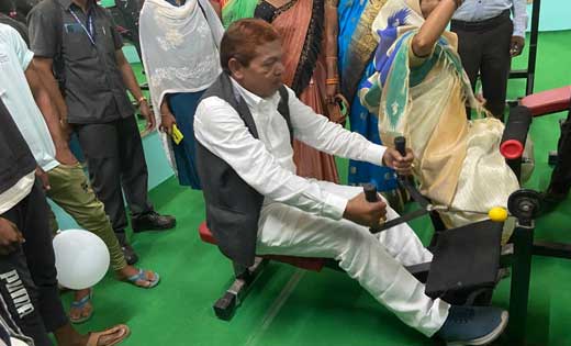 नारायणपुर विधायक ने किया 14 करोड़ का भूमिपूजन - CG Sandesh