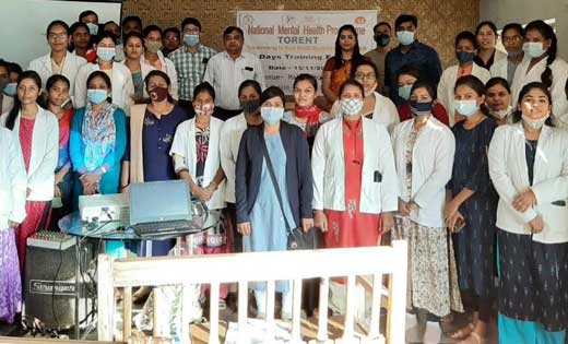 निम्हंस के द्वारा सामुदायिक स्वास्थ्य अधिकारीयो का एक दिवसीय... - CG Sandesh