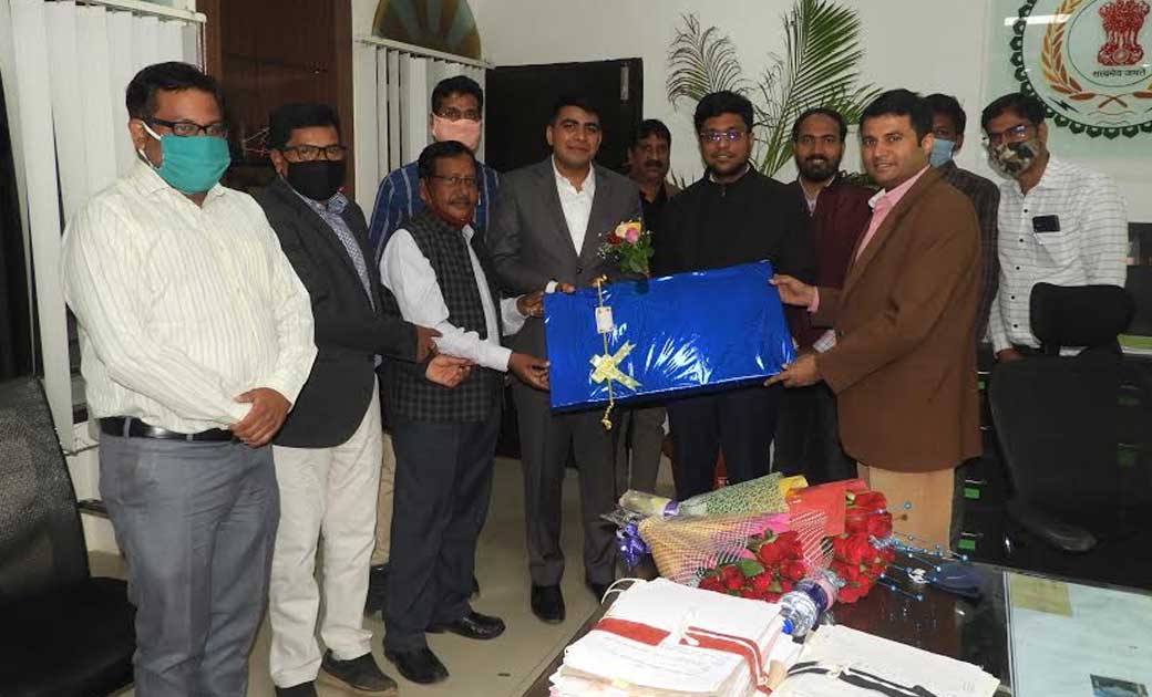 एसडीएम दूदावत को दी गई विदाई - CG Sandesh
