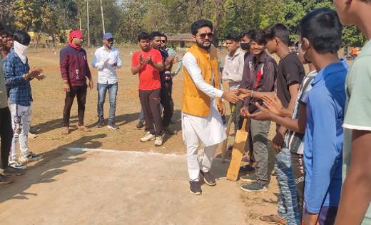 क्रिकेट टूर्नामेंट का उद्देश्य युवाओं का ध्यान नशे की तरफ से... - CG Sandesh