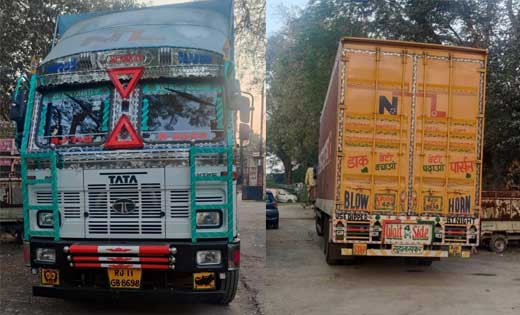 सरायपाली : कंटेनर से करीब डेढ़ करोड़ की अवैध लकड़ी जप्त, 6 आरोप... - CG Sandesh