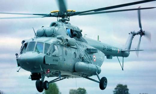 भारतीय वायुसेना का एक हेलीकॉप्टर दुर्घटनाग्रस्त - CG Sandesh