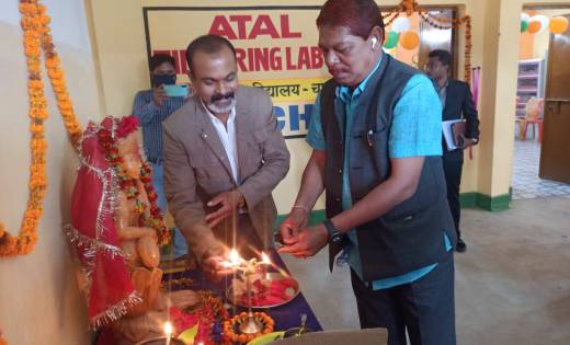 नारायणपुर विधायक ने चपका में अटल टिंकरिंग लैब का किया समापन - CG Sandesh