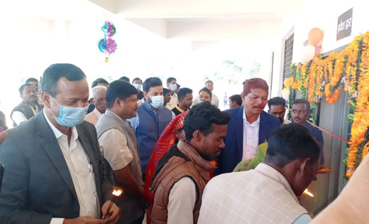 सामुदायिक स्वास्थ्य केन्द्र मर्दापाल के नवीन भवन का विधायक न... - CG Sandesh