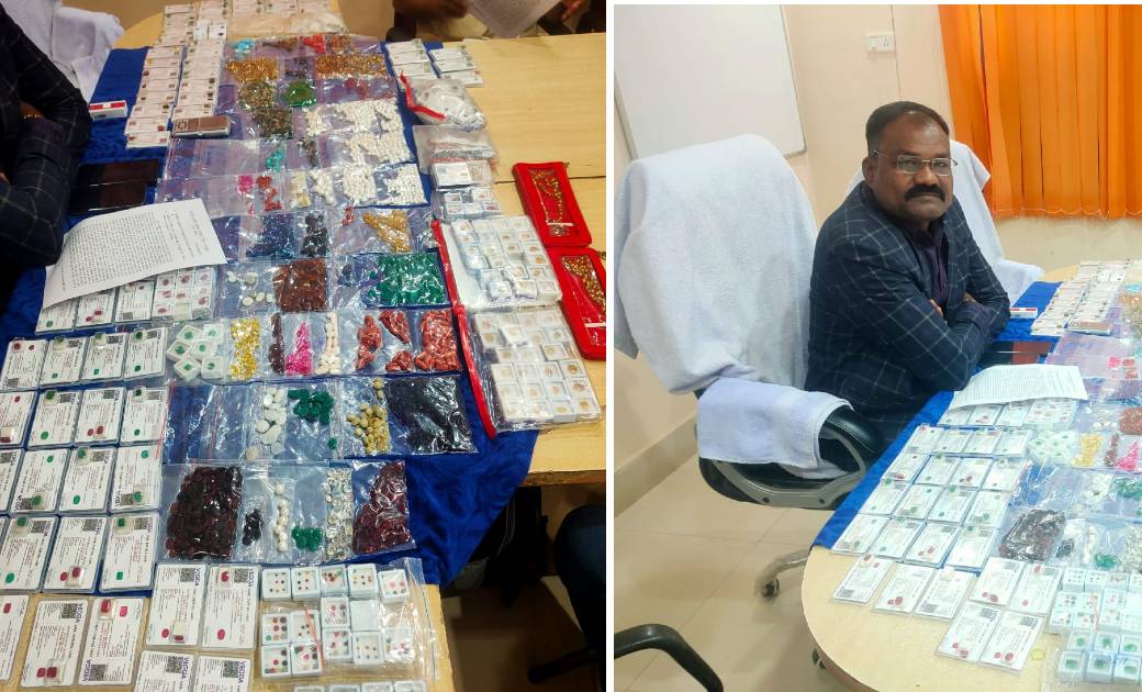 बेशकीमती बहुमुल्य रत्न की तस्करी करते अन्तर्राजीय आरोपी गिरफ... - CG Sandesh