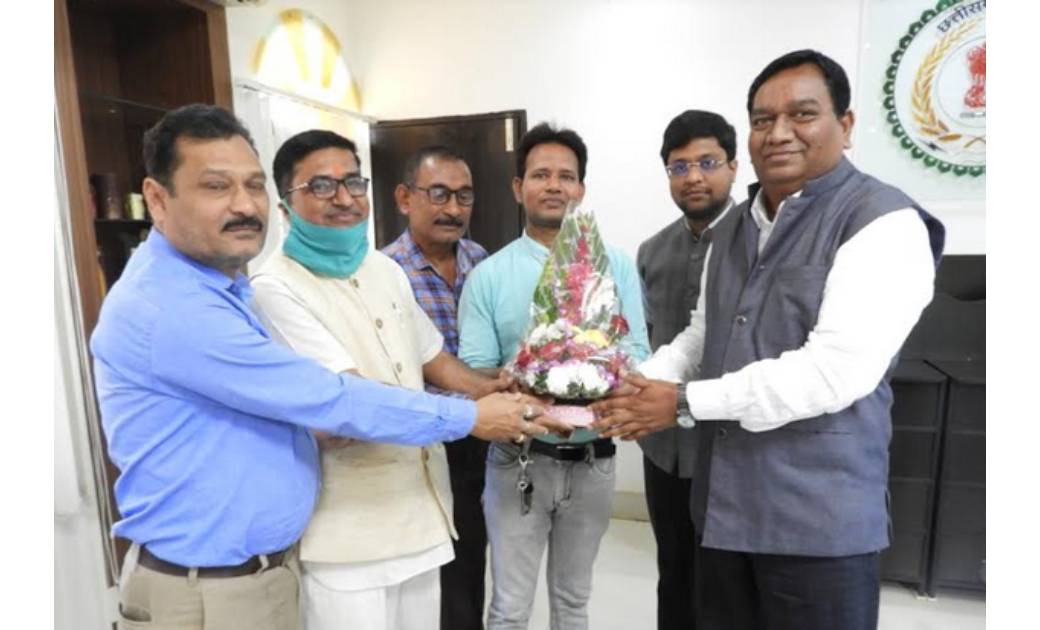 प्रेस क्लब आहाता निर्माण की स्वीकृति, प्रतिनिधि मंडल ने जताय... - CG Sandesh
