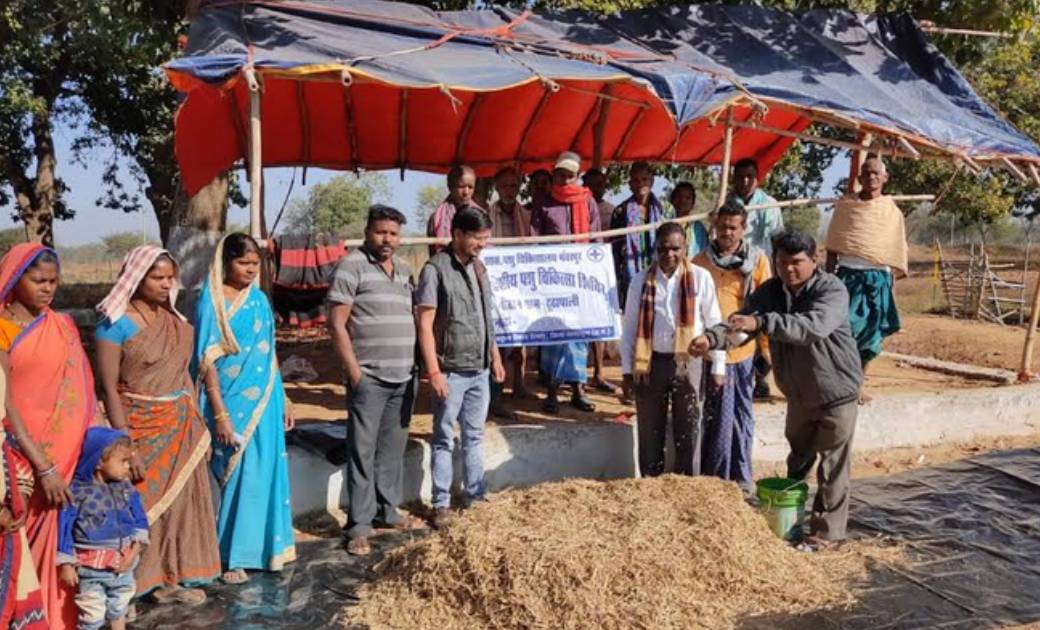 महासमुन्द : पैरा युरिया उपचार के बारे में स्व सहायता समूह के... - CG Sandesh